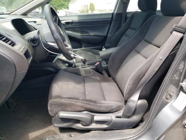 2HGFA16649H354655 - 2009 HONDA CIVIC LX-S Մոխրագույն լուսանկար 7