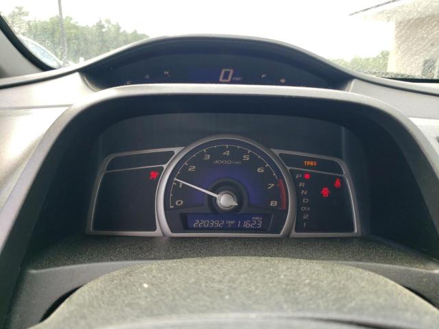 2HGFA16649H354655 - 2009 HONDA CIVIC LX-S Մոխրագույն լուսանկար 9