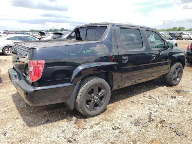 5FPYK1F2XBB006038 - 2011 HONDA RIDGELINE RT BLACK photo 3