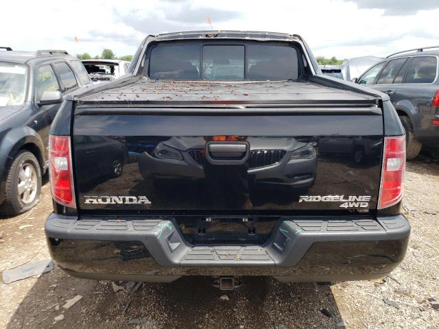 5FPYK1F2XBB006038 - 2011 HONDA RIDGELINE RT BLACK photo 6