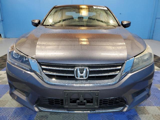 1HGCR2F30EA245884 - 2014 HONDA ACCORD LX GRAY photo 5