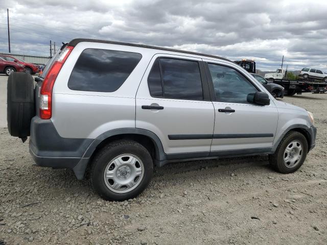 JHLRD78506C053375 - 2006 HONDA CR-V LX SILVER photo 3