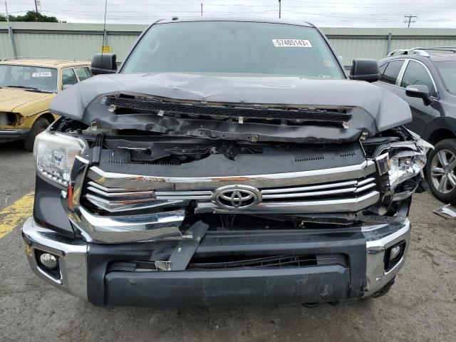 5TFUY5F17GX493281 - 2016 TOYOTA TUNDRA DOUBLE CAB SR/SR5 GRAY photo 5