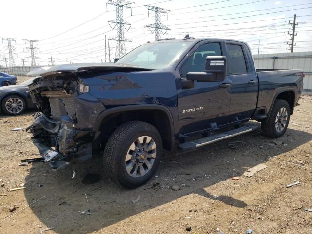 1GC5YME72PF154776 - 2023 CHEVROLET SILVERADO K2500 CUSTOM BLUE photo 1