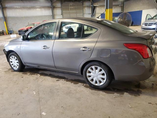 3N1CN7AP9DL873177 - 2013 NISSAN VERSA S GRAY photo 2