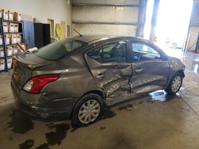 3N1CN7AP9DL873177 - 2013 NISSAN VERSA S GRAY photo 3