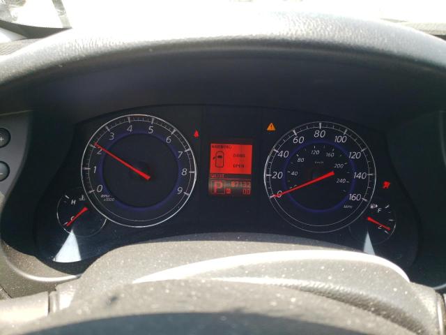 JN1AJ0HP7AM703174 - 2010 INFINITI EX35 BASE შავი ფოტო 9