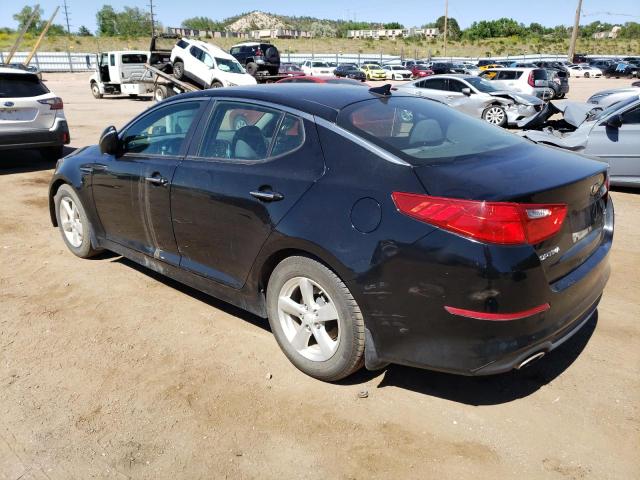 KNAGM4A73F5659690 - 2015 KIA OPTIMA LX BLACK photo 2