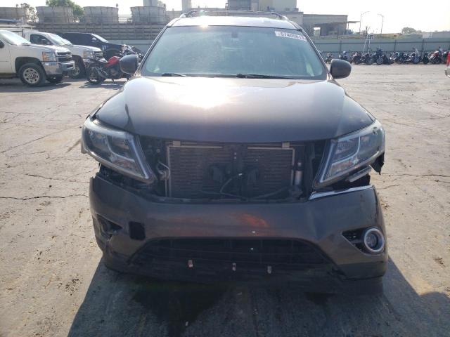 5N1AR2MN3FC637222 - 2015 NISSAN PATHFINDER S GRAY photo 5