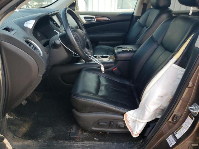 5N1AR2MN3FC637222 - 2015 NISSAN PATHFINDER S GRAY photo 7