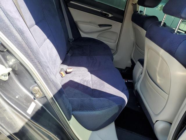 JHMFA36208S015792 - 2008 HONDA CIVIC HYBRID BLUE photo 10