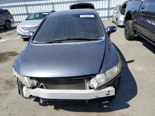 JHMFA36208S015792 - 2008 HONDA CIVIC HYBRID BLUE photo 5