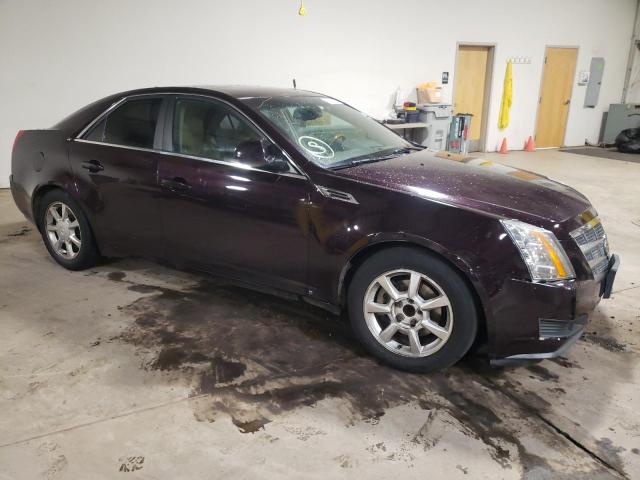 1G6DJ577490135030 - 2009 CADILLAC CTS BURGUNDY photo 4