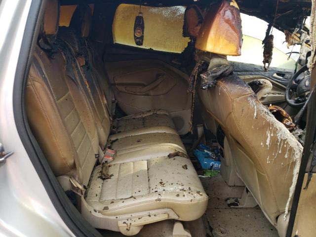 1FMCU9HX0DUC16979 - 2013 FORD ESCAPE SEL ვერცხლისფერი ფოტო 11