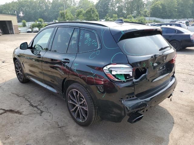 5UXTY9C01L9D46078 - 2020 BMW X3 XDRIVEM40I BLACK photo 2