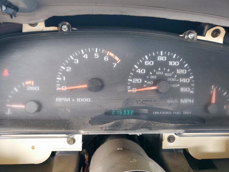 1G1BL52P6TR157242 - 1996 CHEVROLET CAPRICE / CLASSIC SS BLACK photo 9