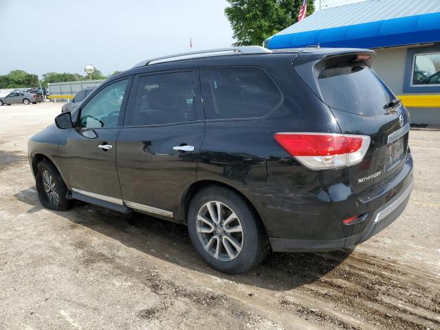 5N1AR2MN0DC627924 - 2013 NISSAN PATHFINDER S BLACK photo 2