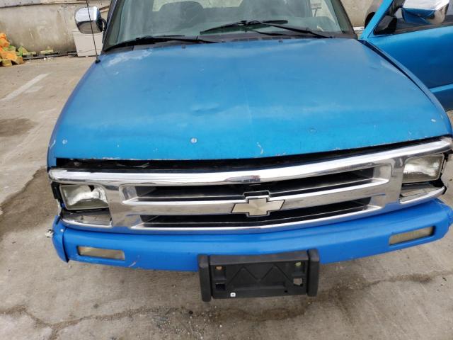 1GCCS1941S8253867 - 1995 CHEVROLET S10 S10 BLUE photo 11