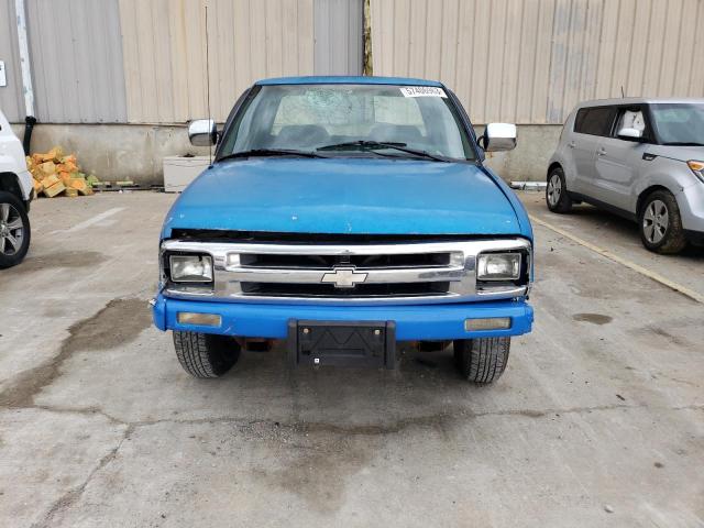 1GCCS1941S8253867 - 1995 CHEVROLET S10 S10 BLUE photo 5