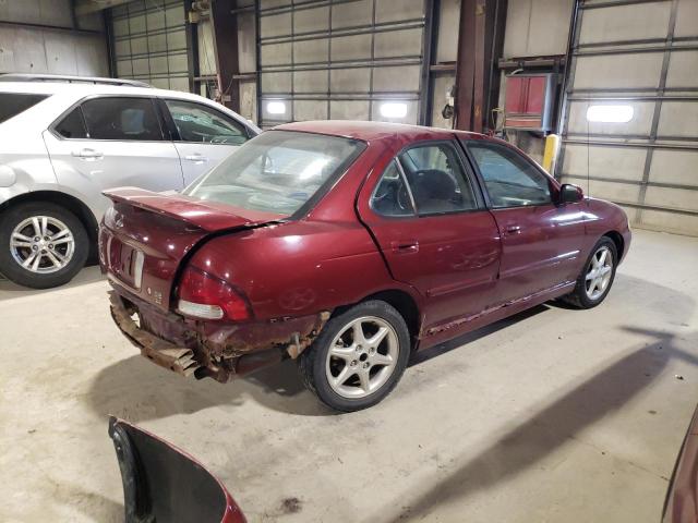 3N1BB51D91L127113 - 2001 NISSAN SENTRA SE RED photo 3