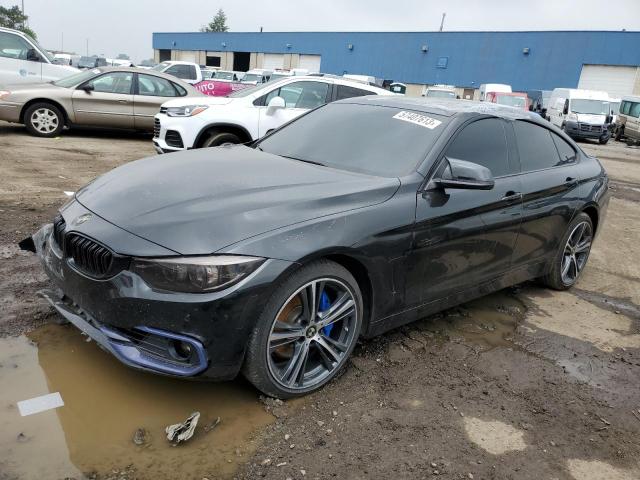 WBA4J7C53JBM74025 - 2018 BMW 440XI GRAN COUPE BLACK photo 1