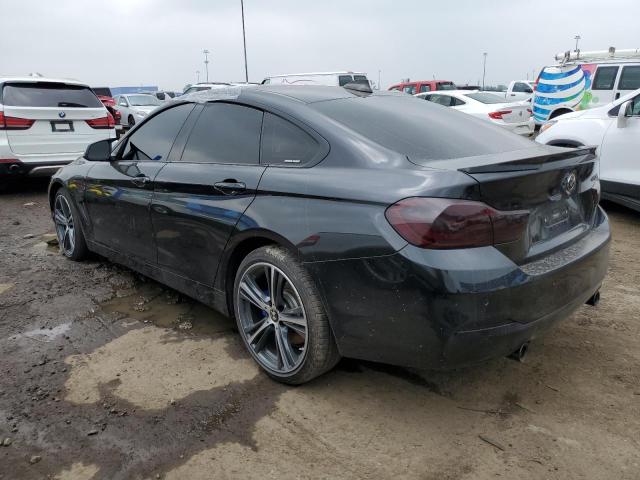 WBA4J7C53JBM74025 - 2018 BMW 440XI GRAN COUPE BLACK photo 2