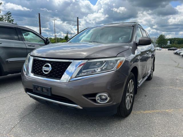 5N1AR2MMXDC604187 - 2013 NISSAN PATHFINDER S GRAY photo 2