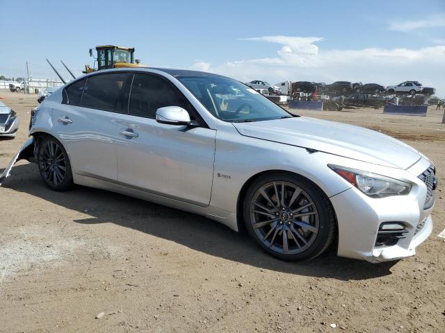 JN1FV7ARXGM451282 - 2016 INFINITI Q50 RED SPORT 400 SILVER photo 4