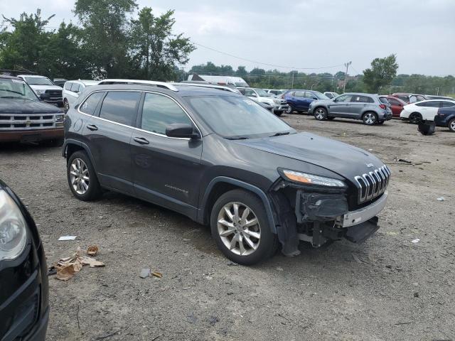 1C4PJLDB1FW738050 - 2015 JEEP CHEROKEE LIMITED GRAY photo 4