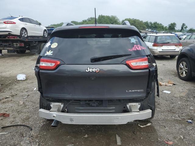 1C4PJLDB1FW738050 - 2015 JEEP CHEROKEE LIMITED GRAY photo 6