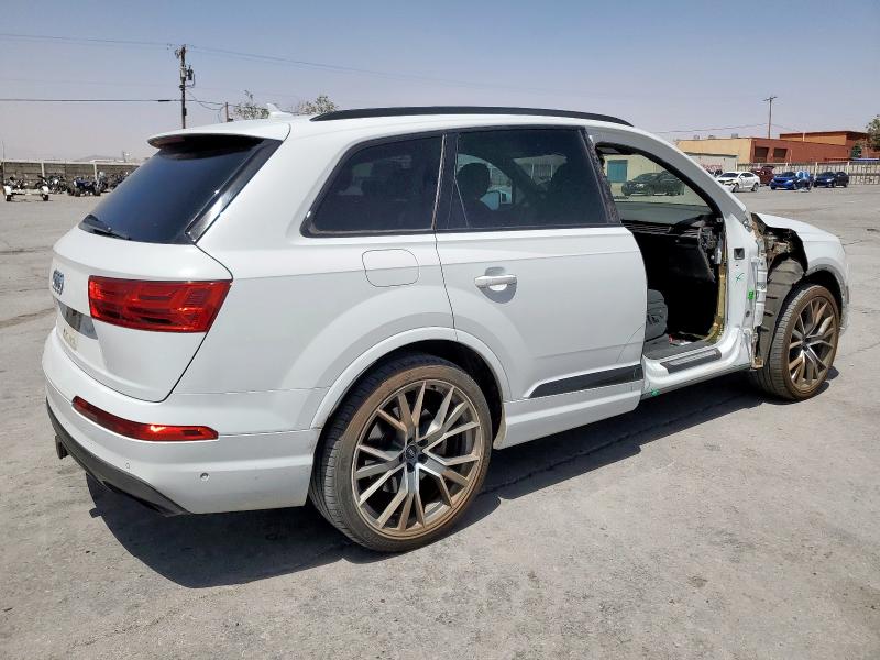 WA1VAAF7XKD002664 - 2019 AUDI Q7 PRESTIGE WHITE photo 3