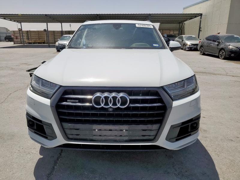 WA1VAAF7XKD002664 - 2019 AUDI Q7 PRESTIGE WHITE photo 5
