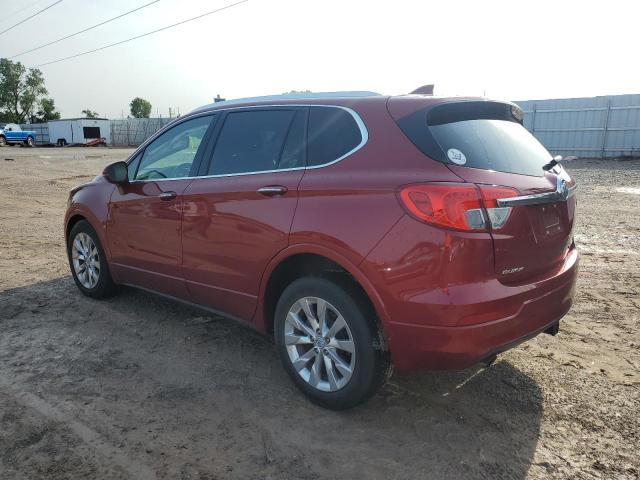 LRBFXBSAXHD240070 - 2017 BUICK ENVISION ESSENCE RED photo 2