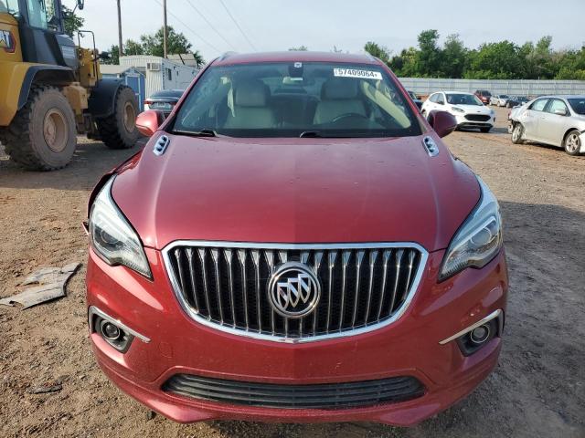 LRBFXBSAXHD240070 - 2017 BUICK ENVISION ESSENCE RED photo 5