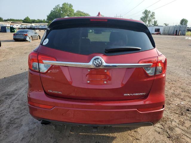 LRBFXBSAXHD240070 - 2017 BUICK ENVISION ESSENCE RED photo 6