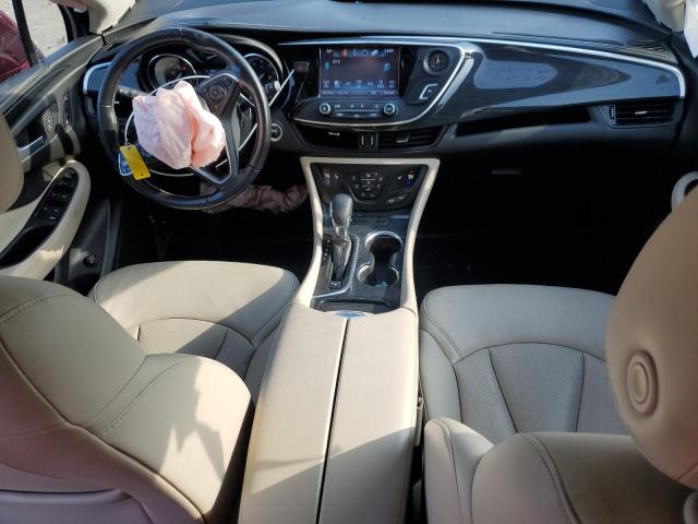 LRBFXBSAXHD240070 - 2017 BUICK ENVISION ESSENCE RED photo 8