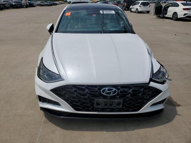 KMHL34J2XNA178393 - 2022 HYUNDAI SONATA LIMITED WHITE photo 5