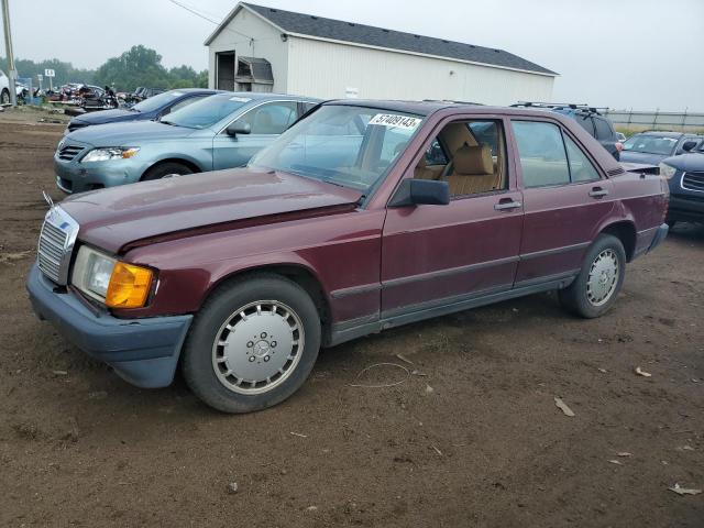 WDBDB28D8HF365127 - 1987 MERCEDES-BENZ 190 DT BURGUNDY photo 1