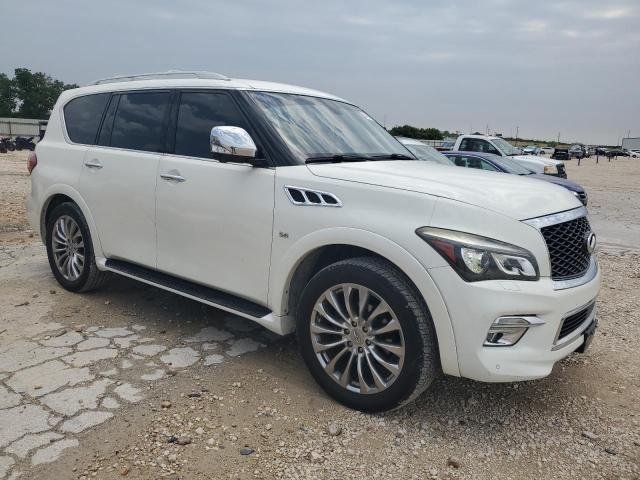 JN8AZ2NE5F9080091 - 2015 INFINITI QX80 WHITE photo 4