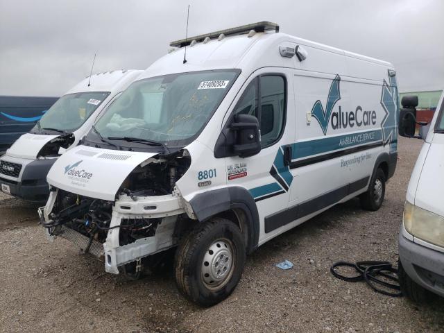 3C6TRVDG2JE138985 - 2018 RAM PROMASTER 2500 HIGH 白色 照片 1