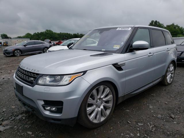 SALWG2PF4GA115273 - 2016 LAND ROVER RANGE ROVE SE SILVER photo 1