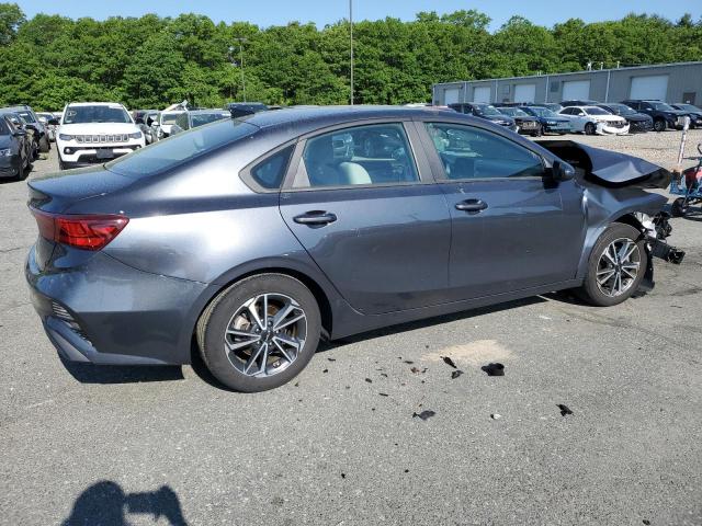 3KPF24AD8NE457165 - 2022 KIA FORTE FE GRAY photo 3