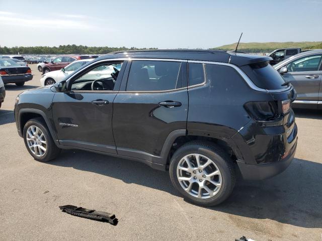 3C4NJDFN2PT534823 - 2023 JEEP COMPASS LATITUDE LUX BLACK photo 2