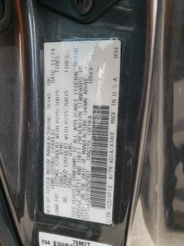 5TFTX4CN1FX052907 - 2015 TOYOTA TACOMA ACCESS CAB ნაცრისფერი ფოტო 12