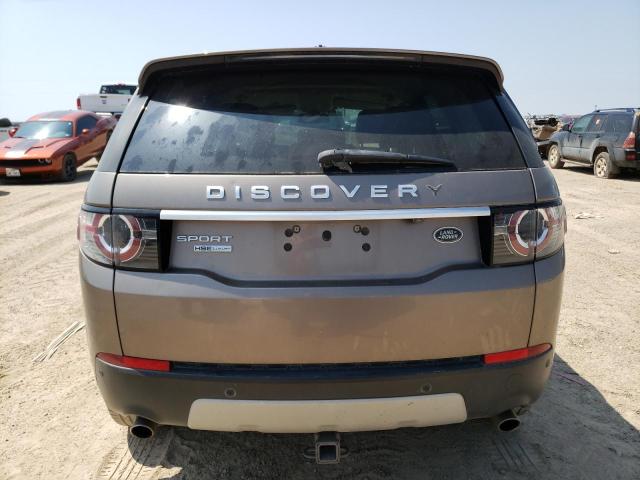 SALCT2BG7FH502632 - 2015 LAND ROVER DISCOVERY HSE LUXURY TAN photo 6