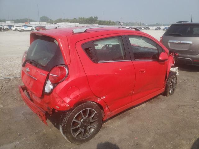 KL8CF6S9XDC501243 - 2013 CHEVROLET SPARK 2LT RED photo 3