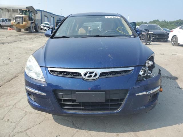 KMHDB8AE1BU122698 - 2011 HYUNDAI ELANTRA TO GLS BLUE photo 5