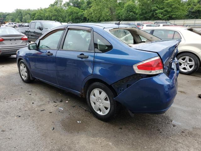 1FAHP34N38W232113 - 2008 FORD FOCUS S/SE BLUE photo 2