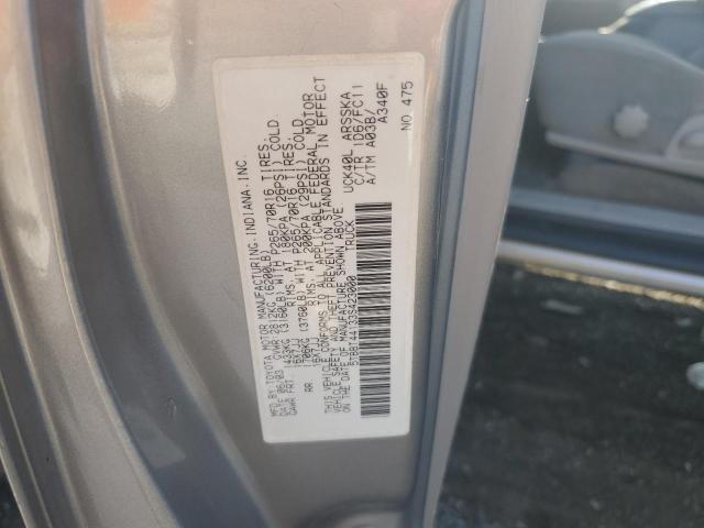 5TBBT44133S423000 - 2003 TOYOTA TUNDRA ACCESS CAB SR5 SILVER photo 12