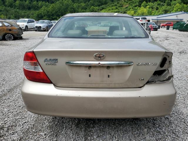 4T1BF30K74U065285 - 2004 TOYOTA CAMRY LE TAN photo 6